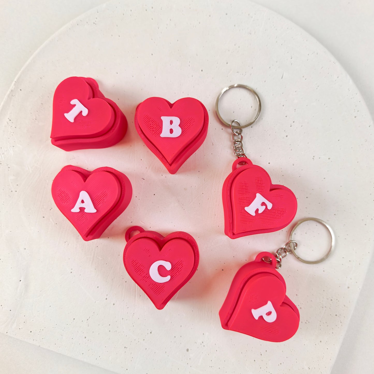 UNASSEMBLED❗HEART CLICKER initial Letter Business Package ❗Pre-Order