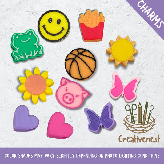 5pcs Charms & Spacer (Horizontal)