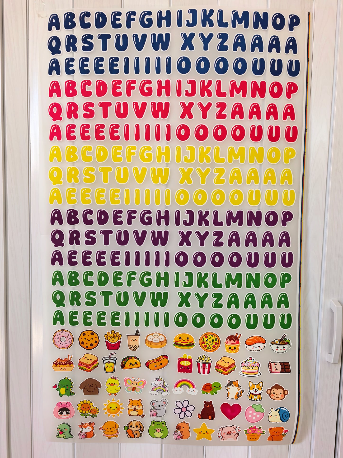 DTF 1 METER 2 inches ALPHABET (for shirt/totebag)