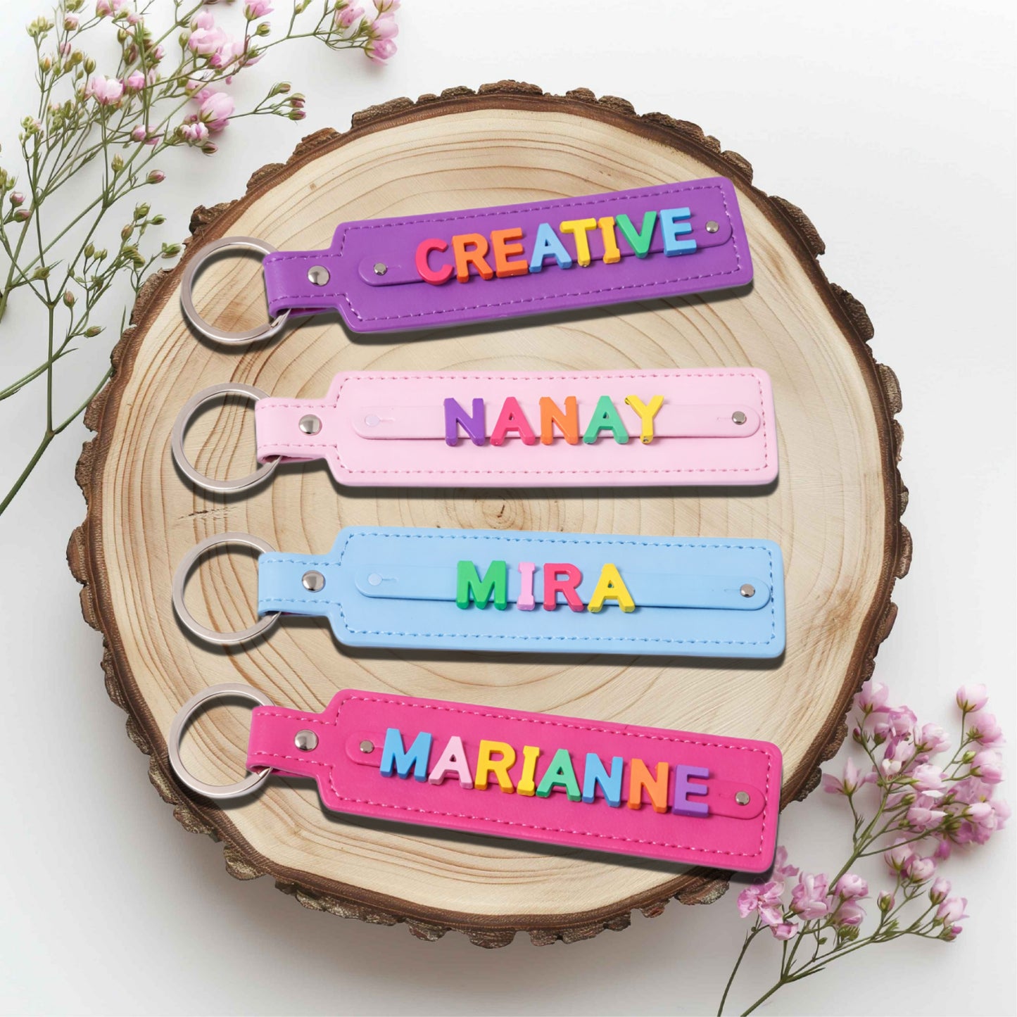 Slider Letter Beads | 500g apx | Mix Letters