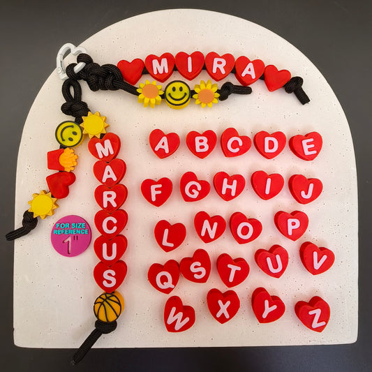 Hearty Letter for paracord 26 letters A-Z