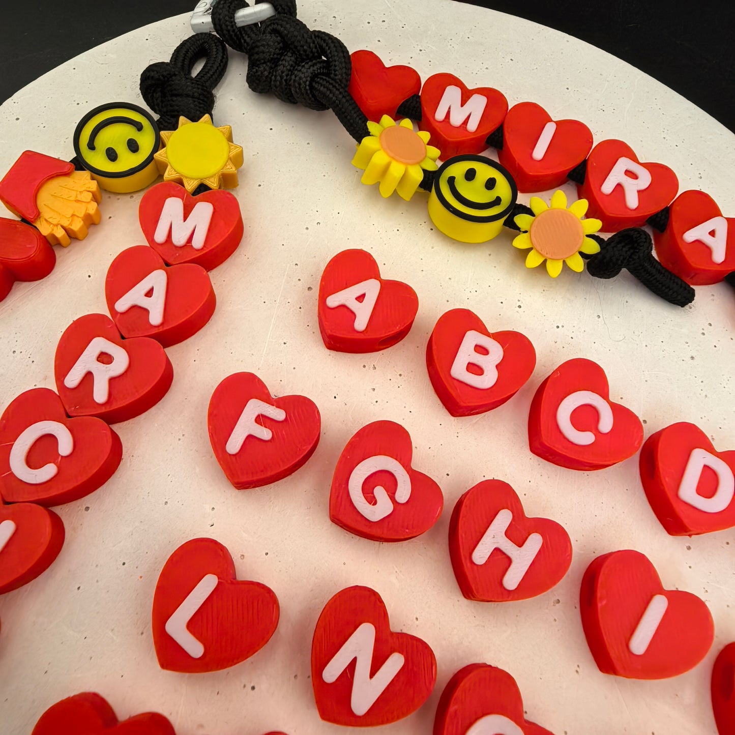 Hearty Letter for paracord 26 letters A-Z