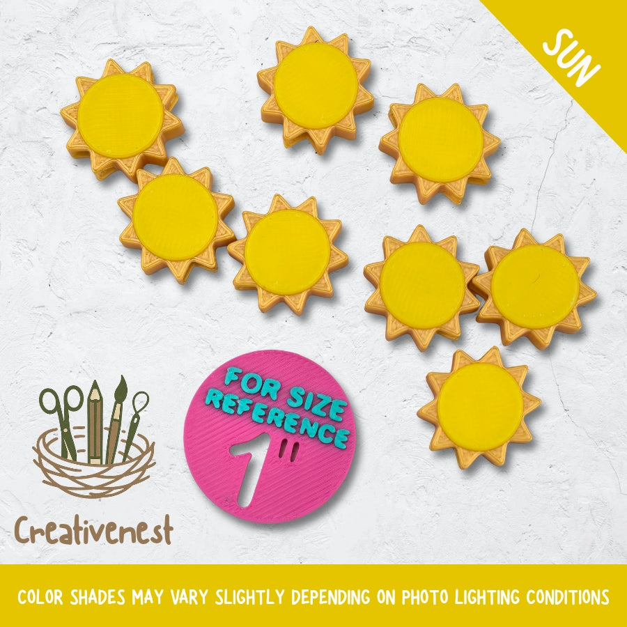 5pcs Charms & Spacer (Horizontal)