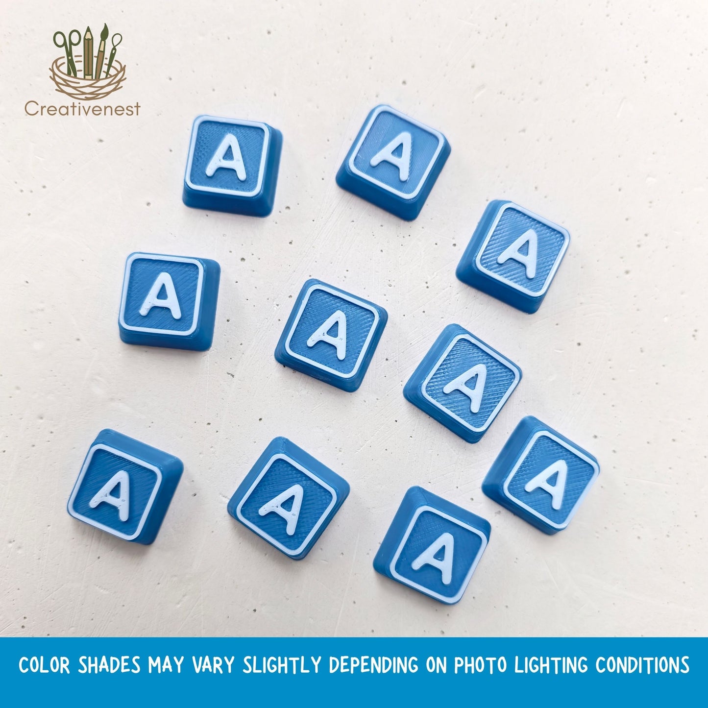 10 Caps For Keyboard Clicker - VOWELS ❗ PRE-ORDER