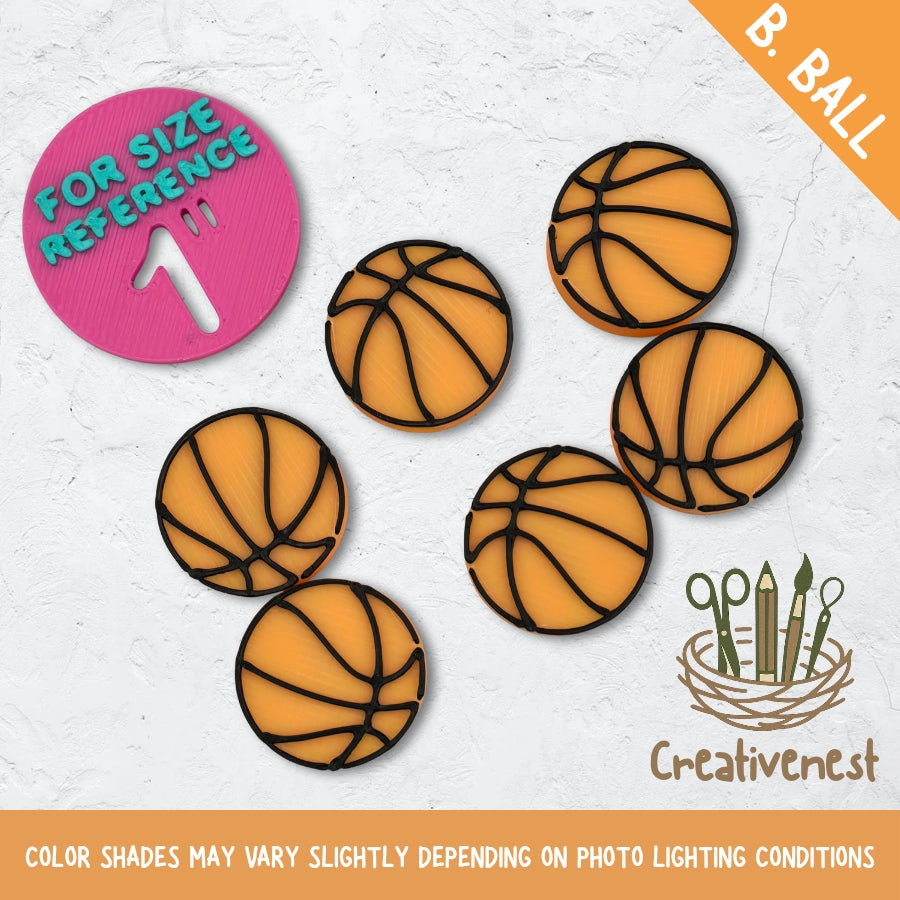 5pcs Charms & Spacer (Horizontal)