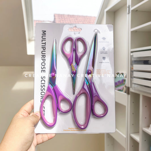 3in1 Titanium Premium Multi Purpose Scissor