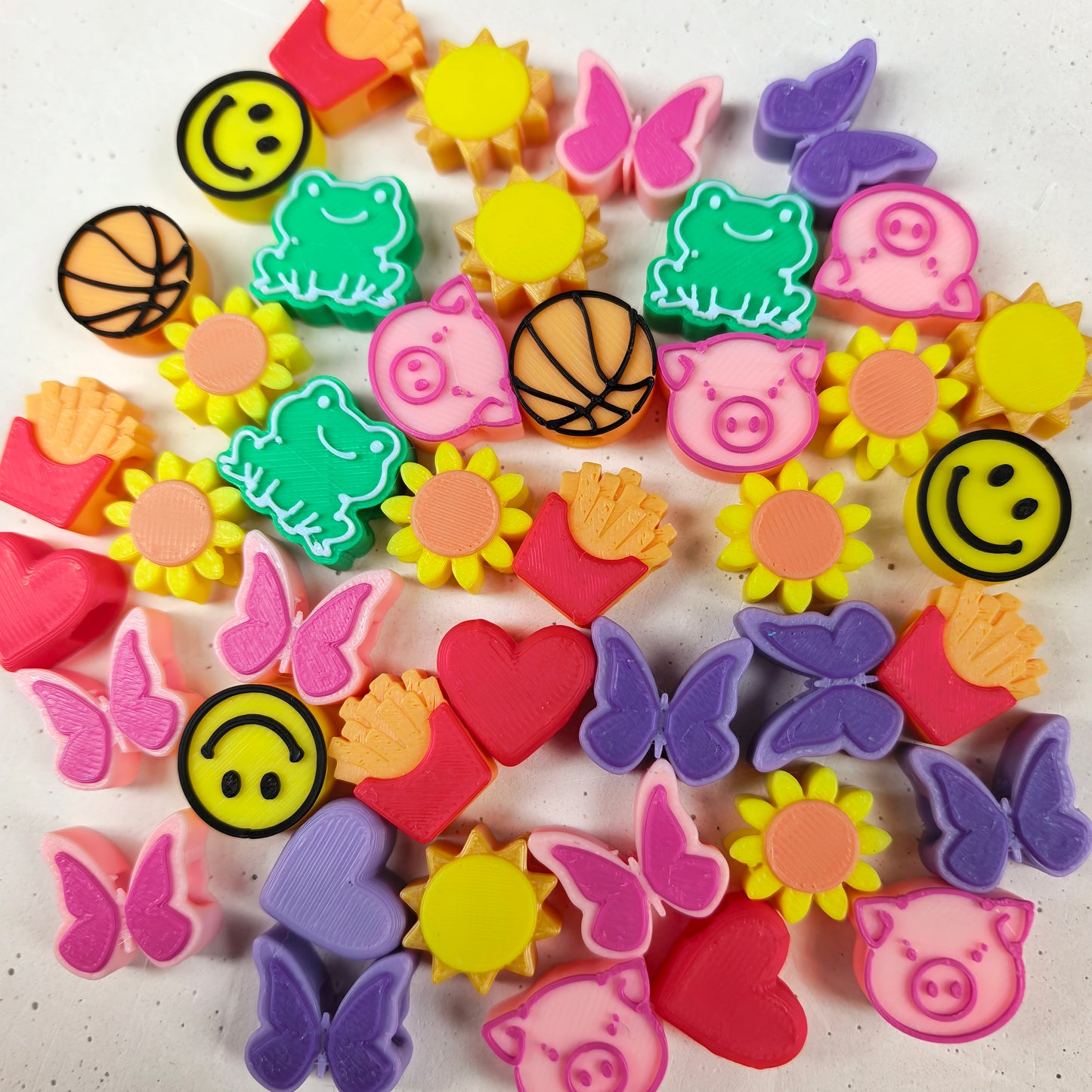 5pcs Charms & Spacer (Horizontal)