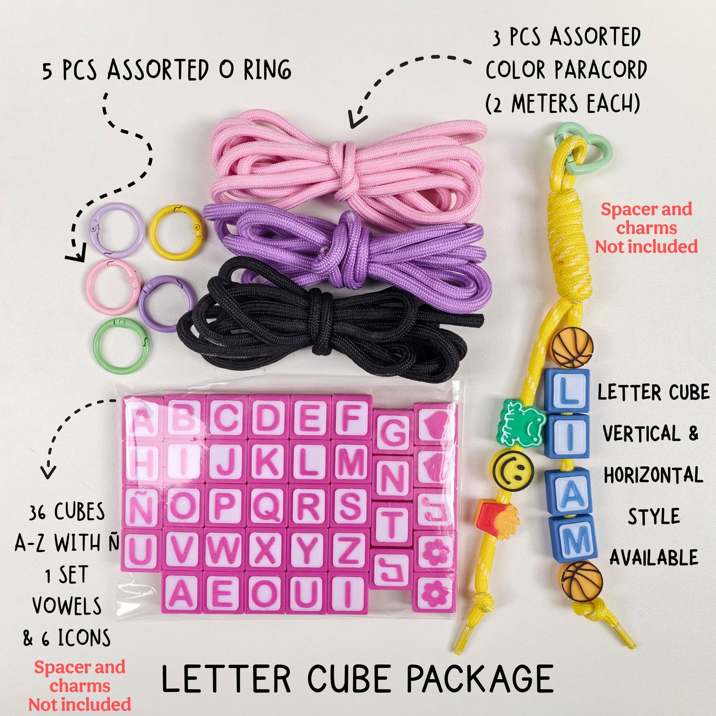 Letter Cubes Package