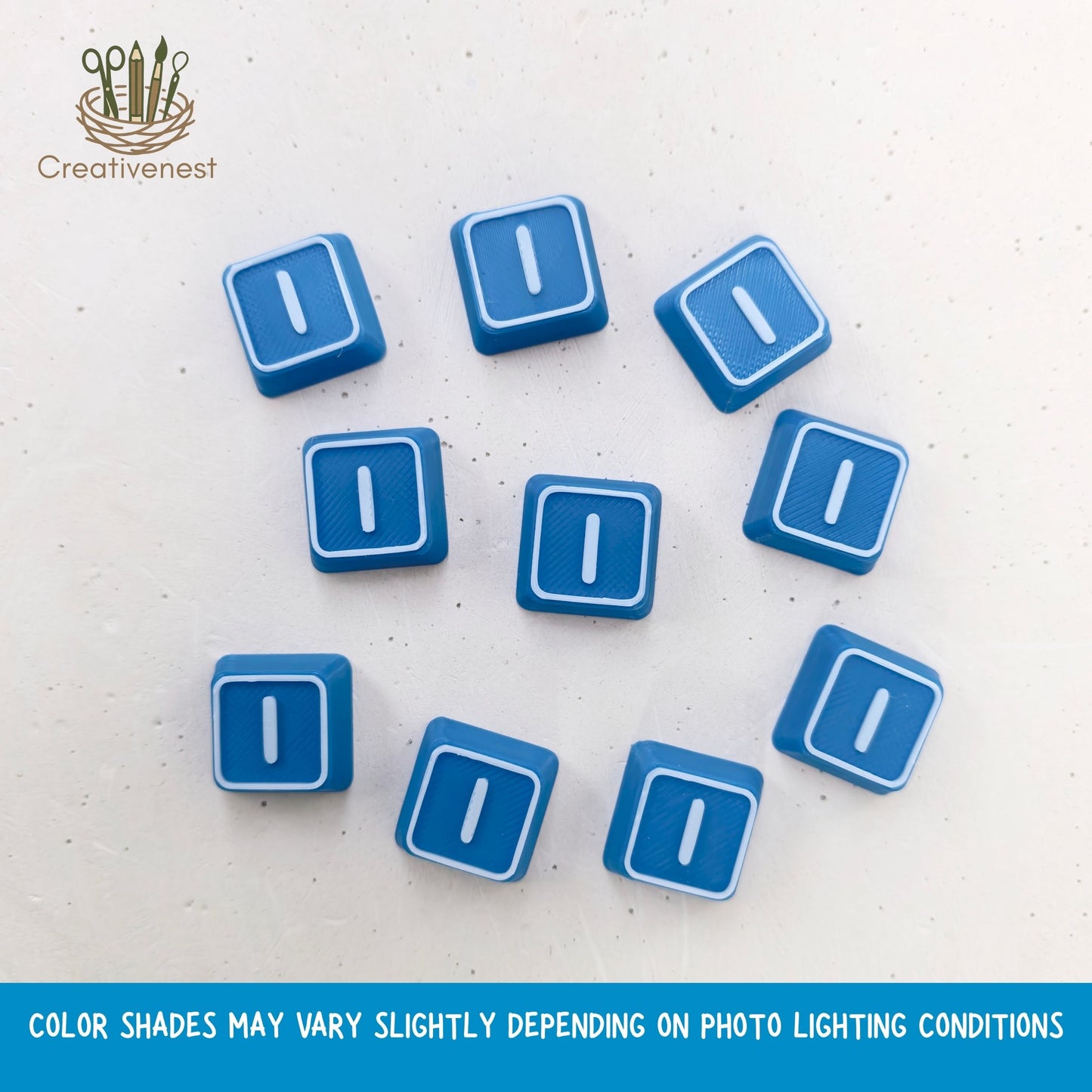 10 Caps For Keyboard Clicker - VOWELS ❗ PRE-ORDER