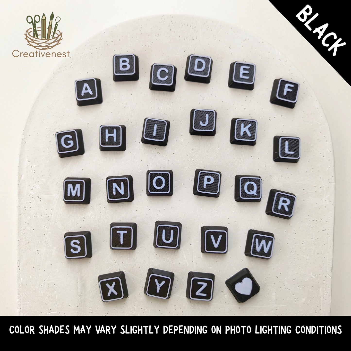 Letter Caps ONLY for Clicker